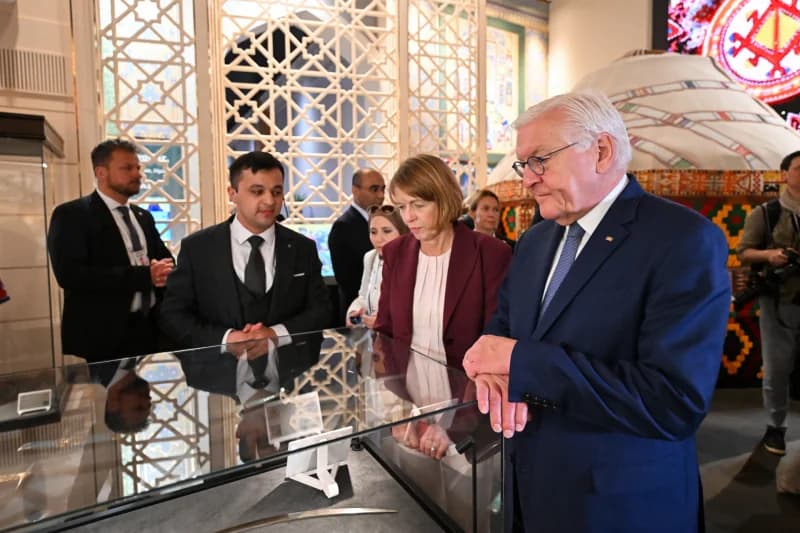 President Frank-Walter Steinmeier Visits Museum Exhibition