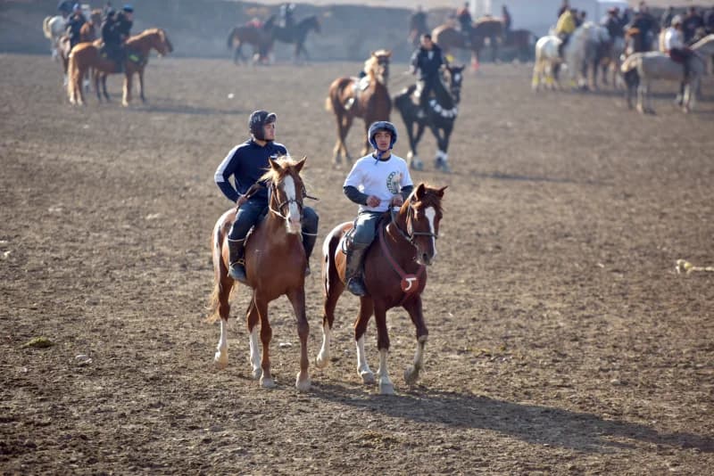 Kupkari Horseback Competition in Uzbekistan
