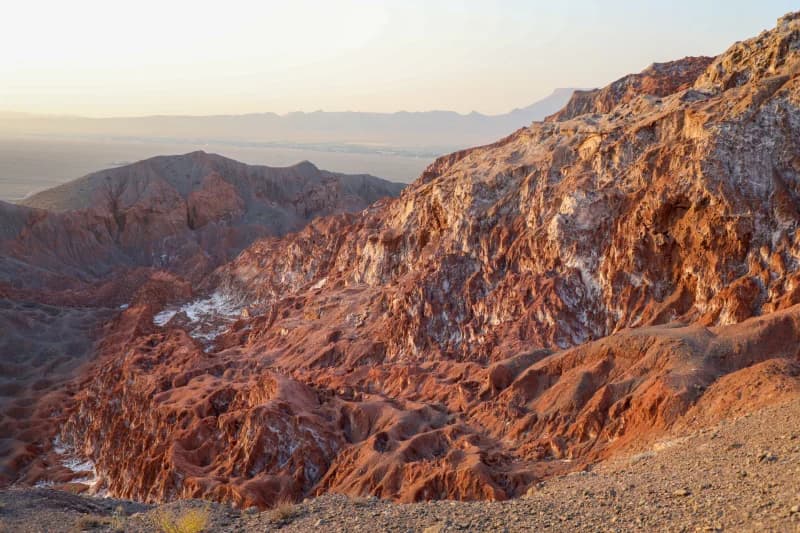 Rugged Red Rock Desert Landscape