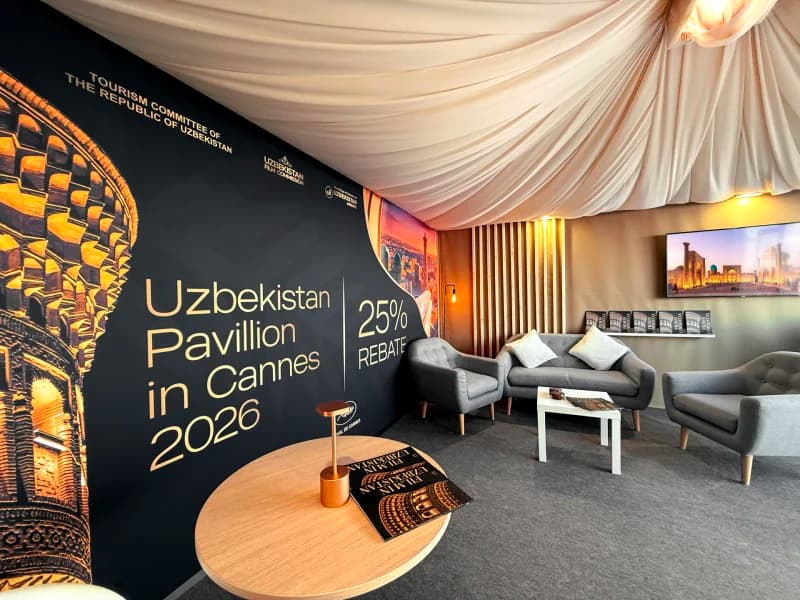 Oʻzbekiston paviloni kino sanoatini targʻib qiladi
