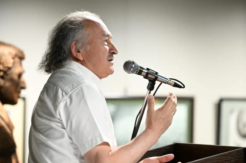 Muhammad Yusuf tavalludining 72 yilligi munosabati bilan ijodiy asarlar ko‘rgazmasi - photo 12