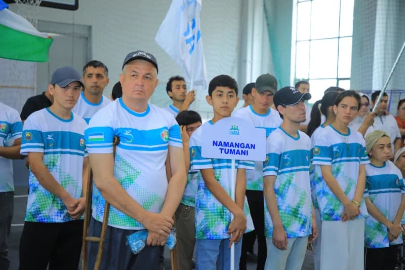 “Besh tashabbus paralimpiadasi”ning viloyat bosqichiga start berildi! - fotosurat 11
