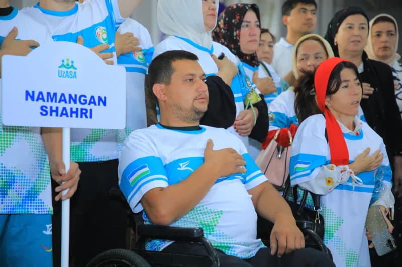 “Besh tashabbus paralimpiadasi”ning viloyat bosqichiga start berildi! - fotosurat 15