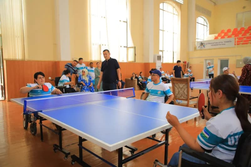 “Besh tashabbus paralimpiadasi”ning viloyat bosqichiga start berildi! - fotosurat 18