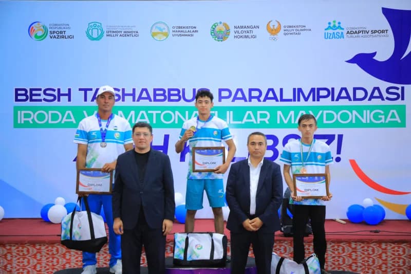 “Besh tashabbus paralimpiadasi”ning viloyat bosqichiga start berildi! - fotosurat 5