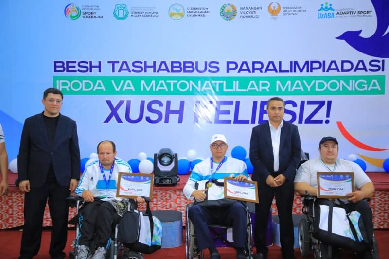 “Besh tashabbus paralimpiadasi”ning viloyat bosqichiga start berildi! - fotosurat 6