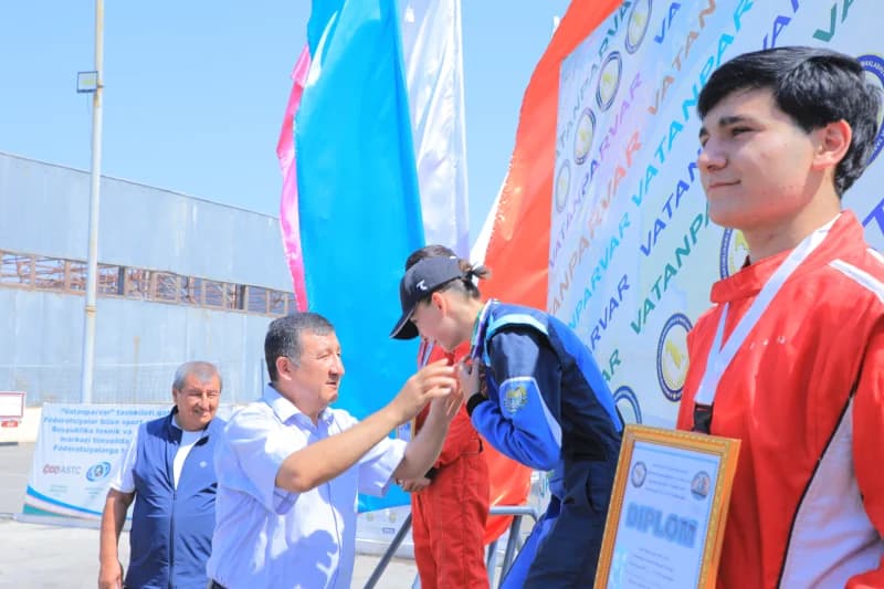 Namangan shahar o‘quv-sport texnika markazining o‘q otish majmuasida yoshlar o‘rtasida pnevmatik quroldan o‘q otish bo‘yicha O‘zbekiston kubogining II (final) bosqichi bo‘lib o‘tdi. - fotosurat 11