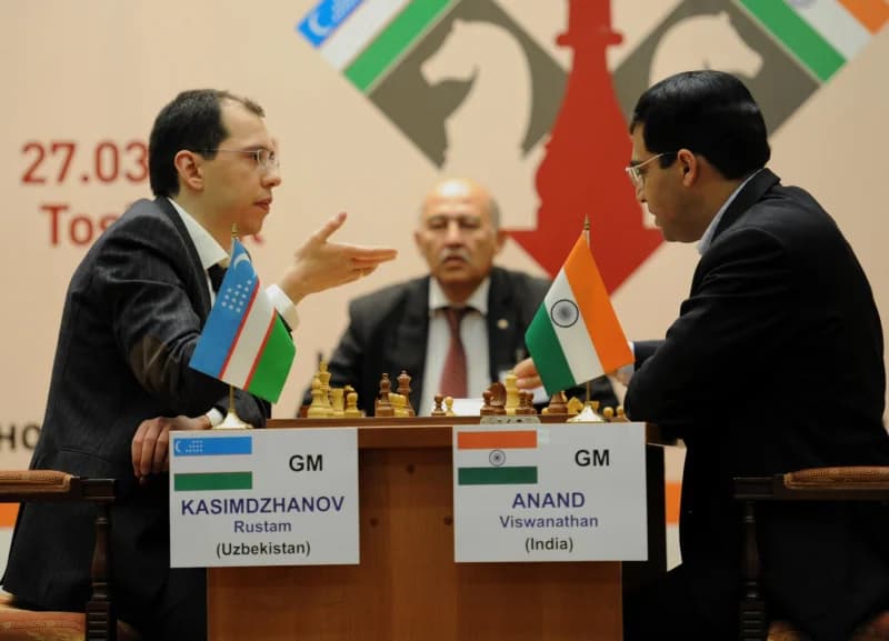 Anand va Qosimjonov uchrashuvi - photo 21