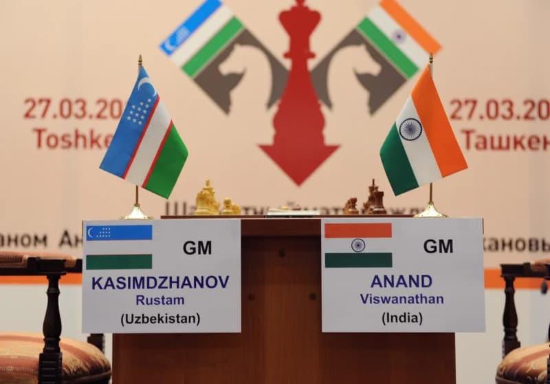 Anand va Qosimjonov uchrashuvi - photo 3