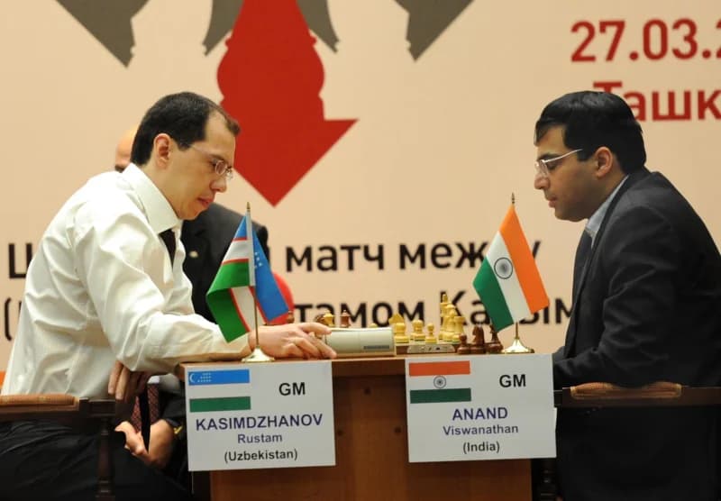 Anand va Qosimjonov uchrashuvi - photo 6