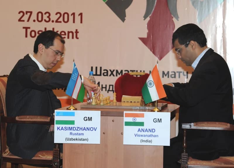 Anand va Qosimjonov uchrashuvi - photo 22