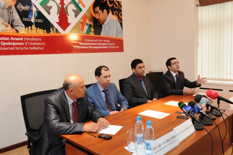 Anand va Qosimjonov uchrashuvi - photo 23