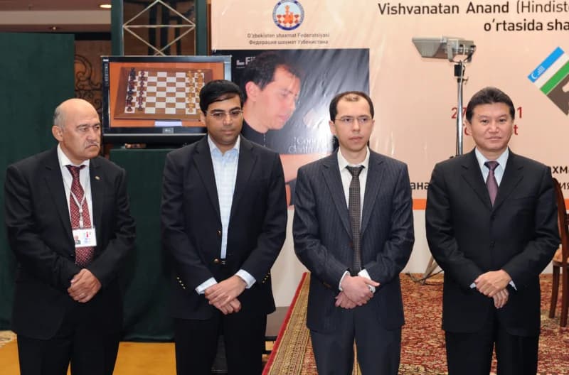 Anand va Qosimjonov uchrashuvi - photo 8