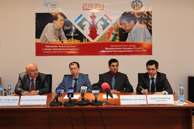 Anand va Qosimjonov uchrashuvi - photo 9