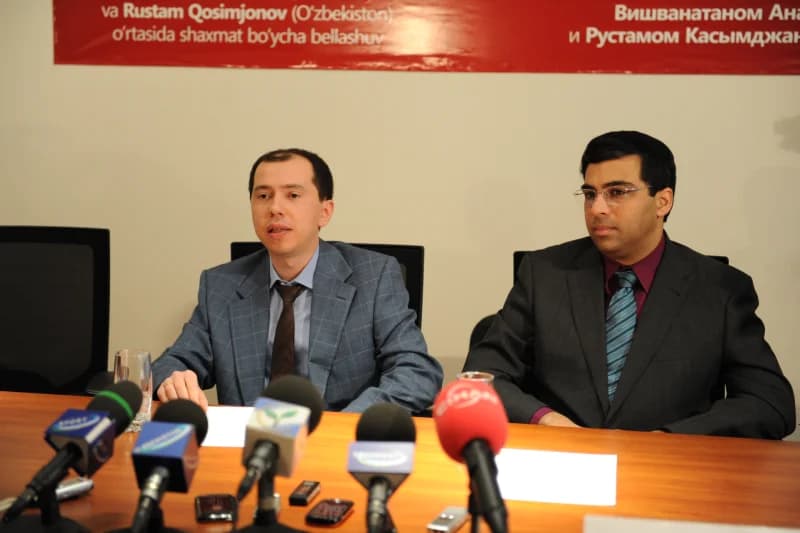 Anand va Qosimjonov uchrashuvi - photo 10
