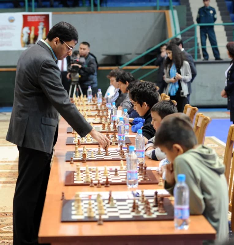 Anand va Qosimjonov uchrashuvi - photo 24