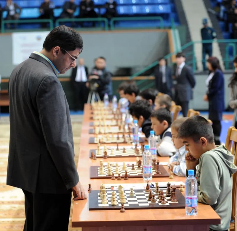 Anand va Qosimjonov uchrashuvi - photo 13