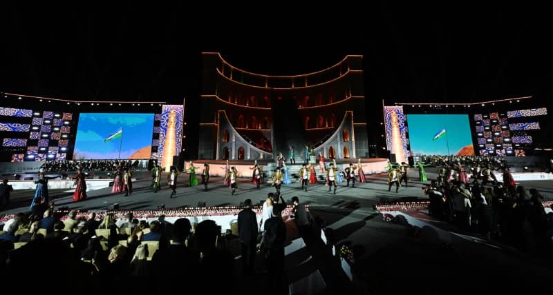 Samarqandda XXXXVI shaxmat olimpiadasining ochilish marosimi