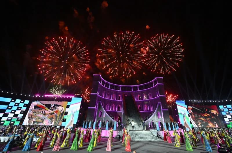 Samarqandda XXXXVI shaxmat olimpiadasining ochilish marosimi