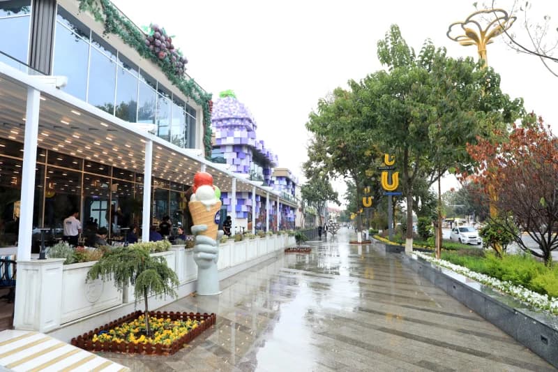 Turizm ko‘chasi shaharga o‘zgacha ko‘rk bag‘ishladi