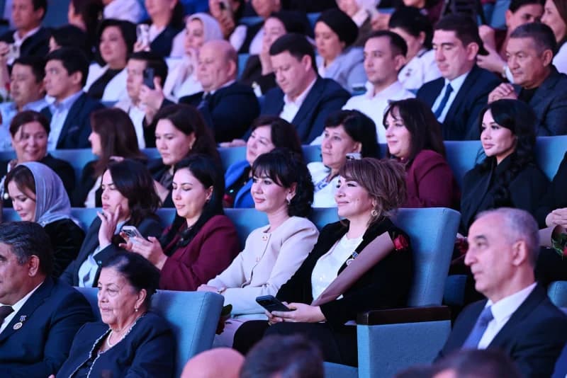 Audience seated in an auditorium