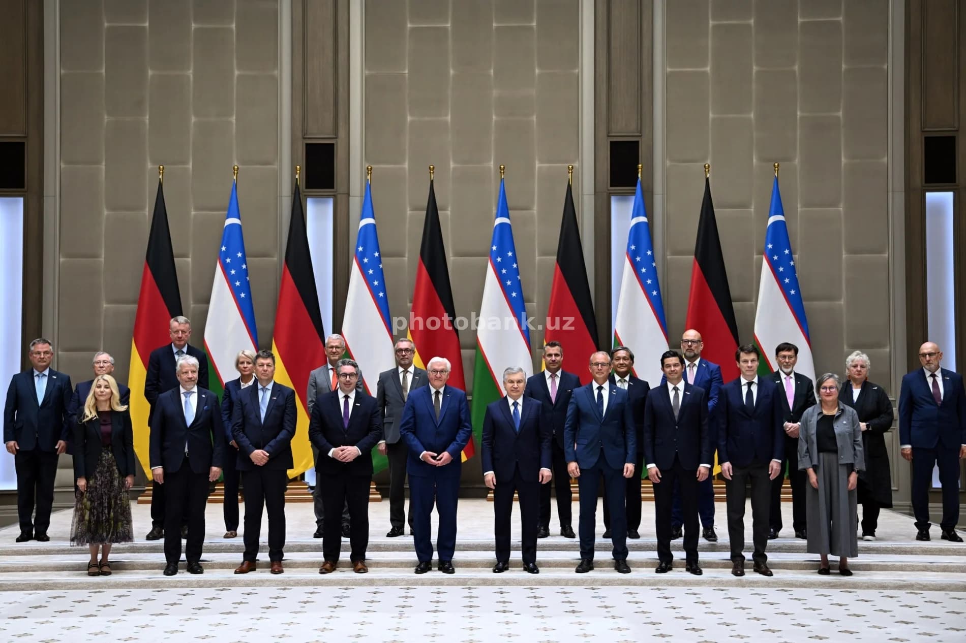 O‘zbekiston va Germaniya rasmiy delegatsiyalari uchrashuvi