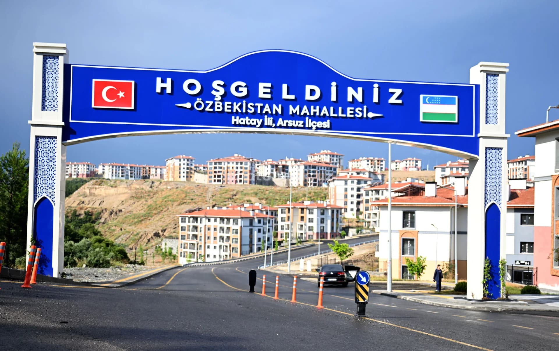 Turkiyaning Arsuz shahridagi O‘zbekiston mahallasiga kirish