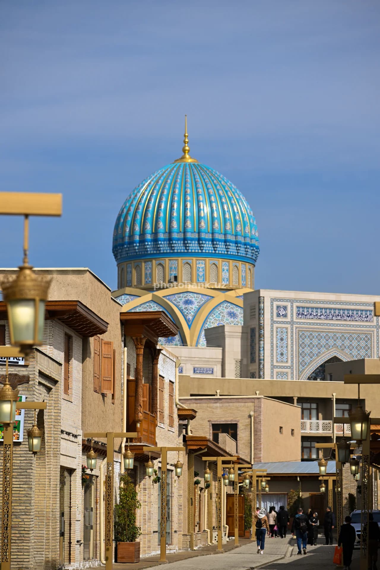 Toshkent shahridagi Minor masjidi moviy gumbazi