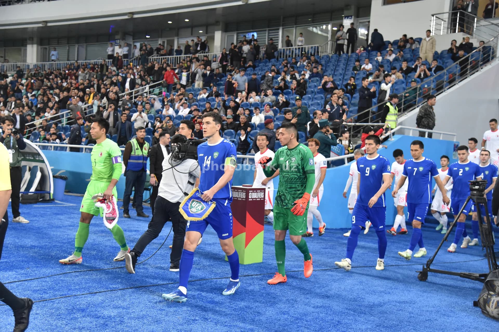 Futbol bo‘yicha O‘zbekiston terma jamoasi maydonga tushdi