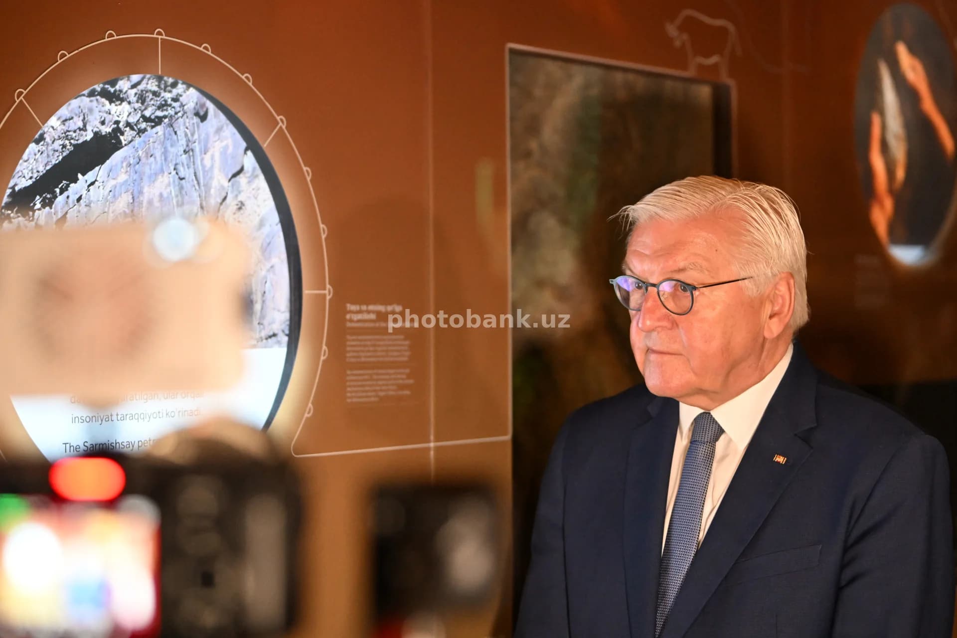 Prezident Frank-Valter Shtaynmayer muzeyga tashrif buyurdi