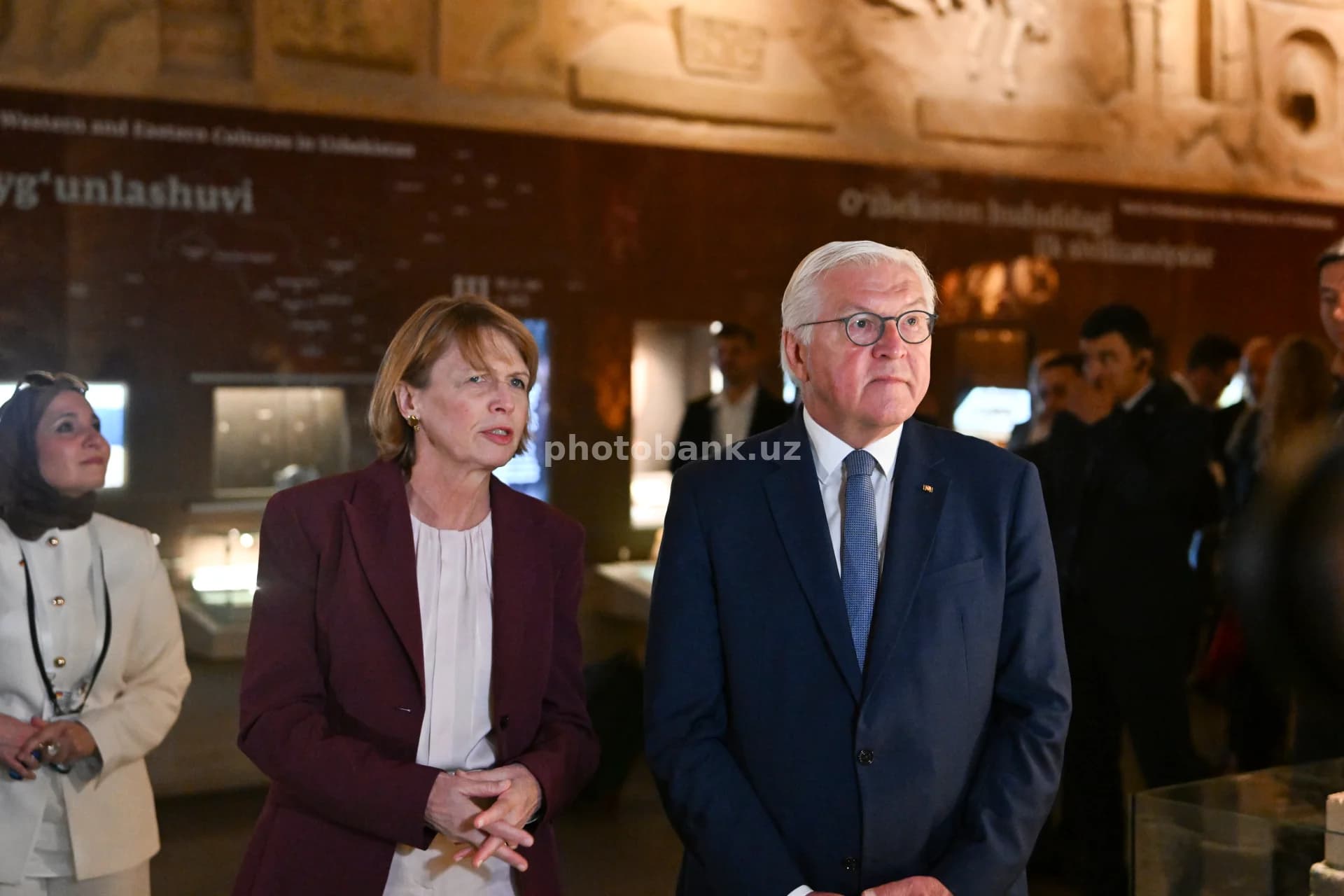 Prezident Frank-Valter Shtaynmayer muzeyga tashrif buyurdi