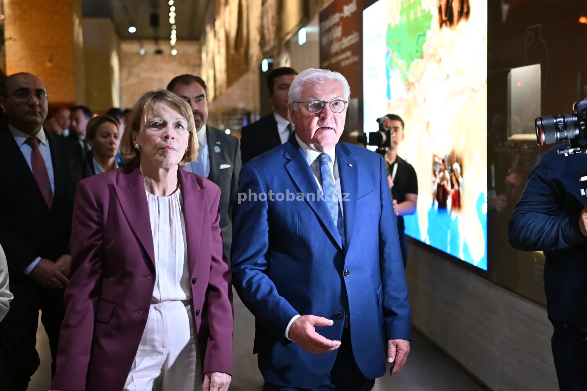 Prezident Frank-Valter Shtaynmayer muzeyga tashrif buyurdi