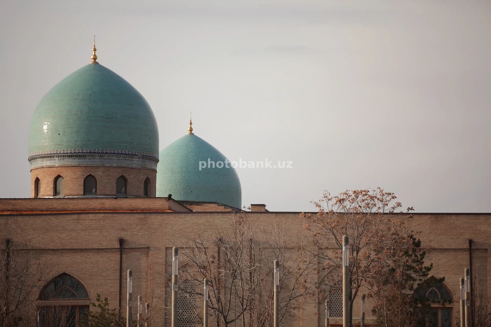 Toshkent masjidining feruza gumbazlari