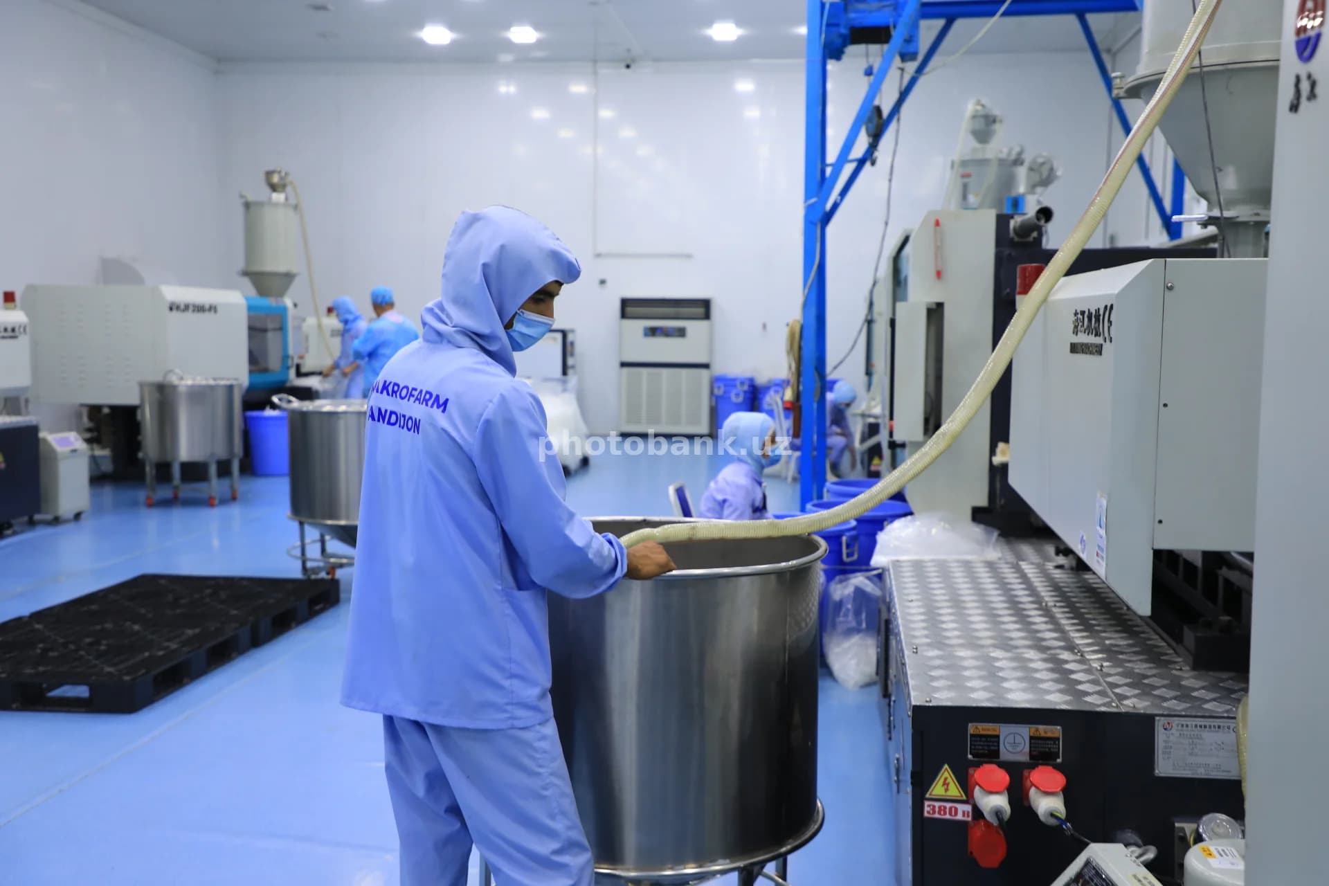 Pharmaceutical production at Mikrofarm facility