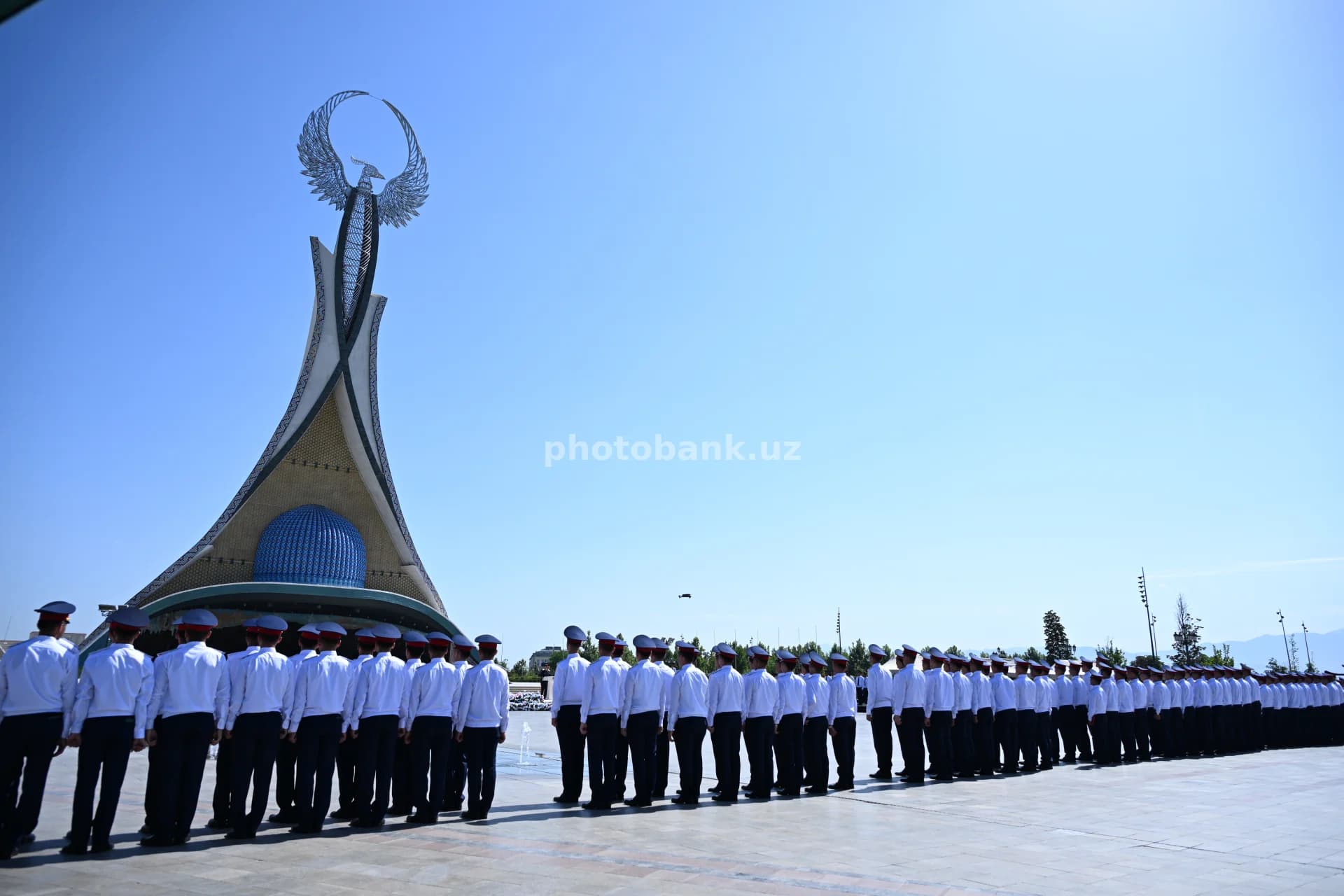 Honor Guard at Independence Monument