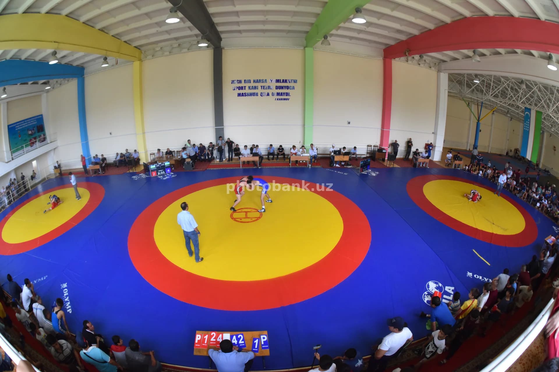 Sport majmuasida kurash o‘yini