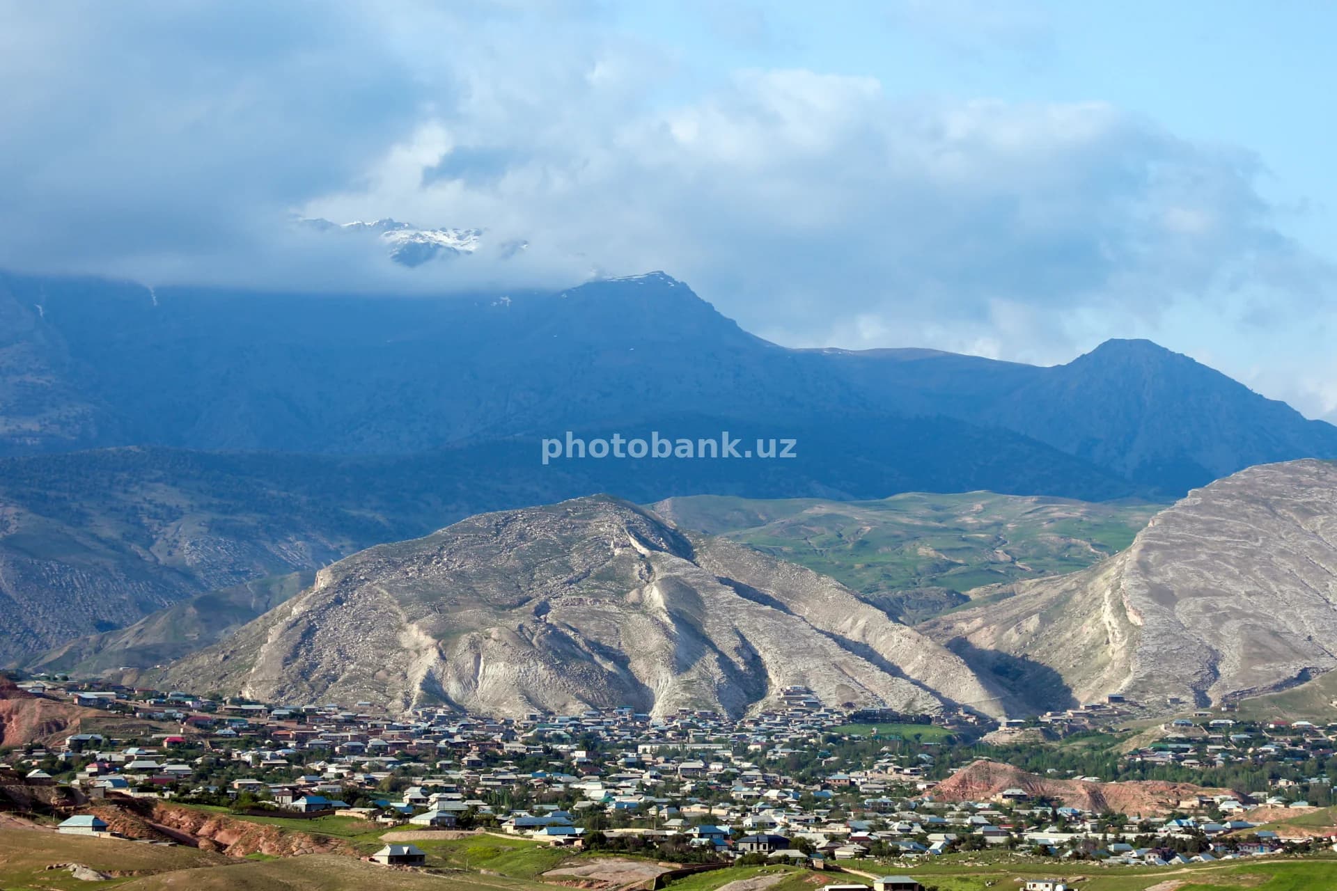 Mountain Village in Uzbekistan