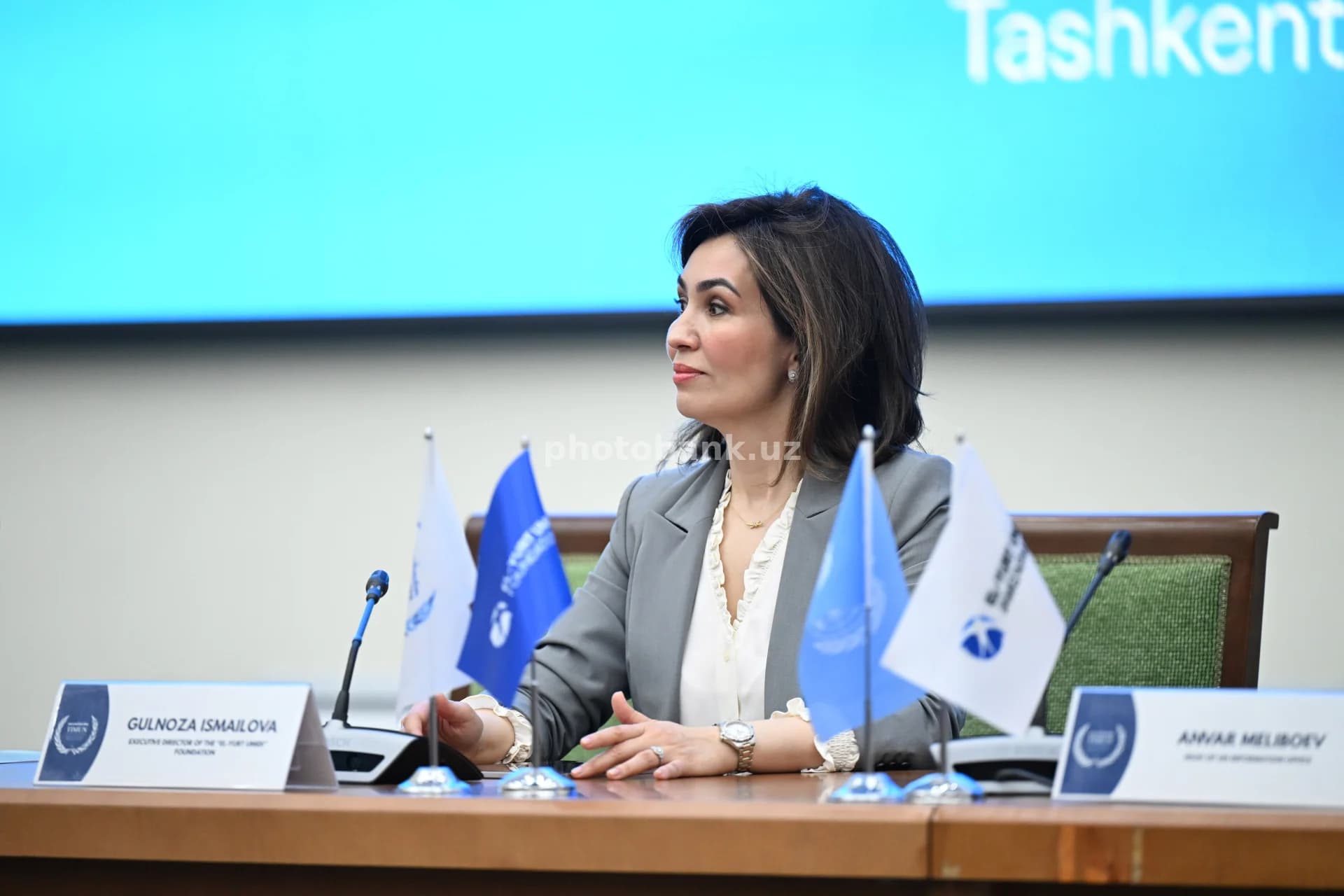 Gulnoza Ismoilova yig‘ilishda ishtirok etadi