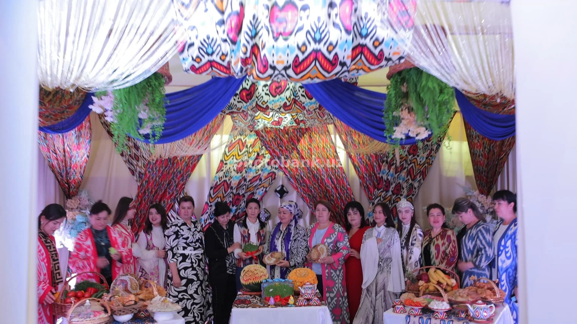 Women celebrate traditional spring festival