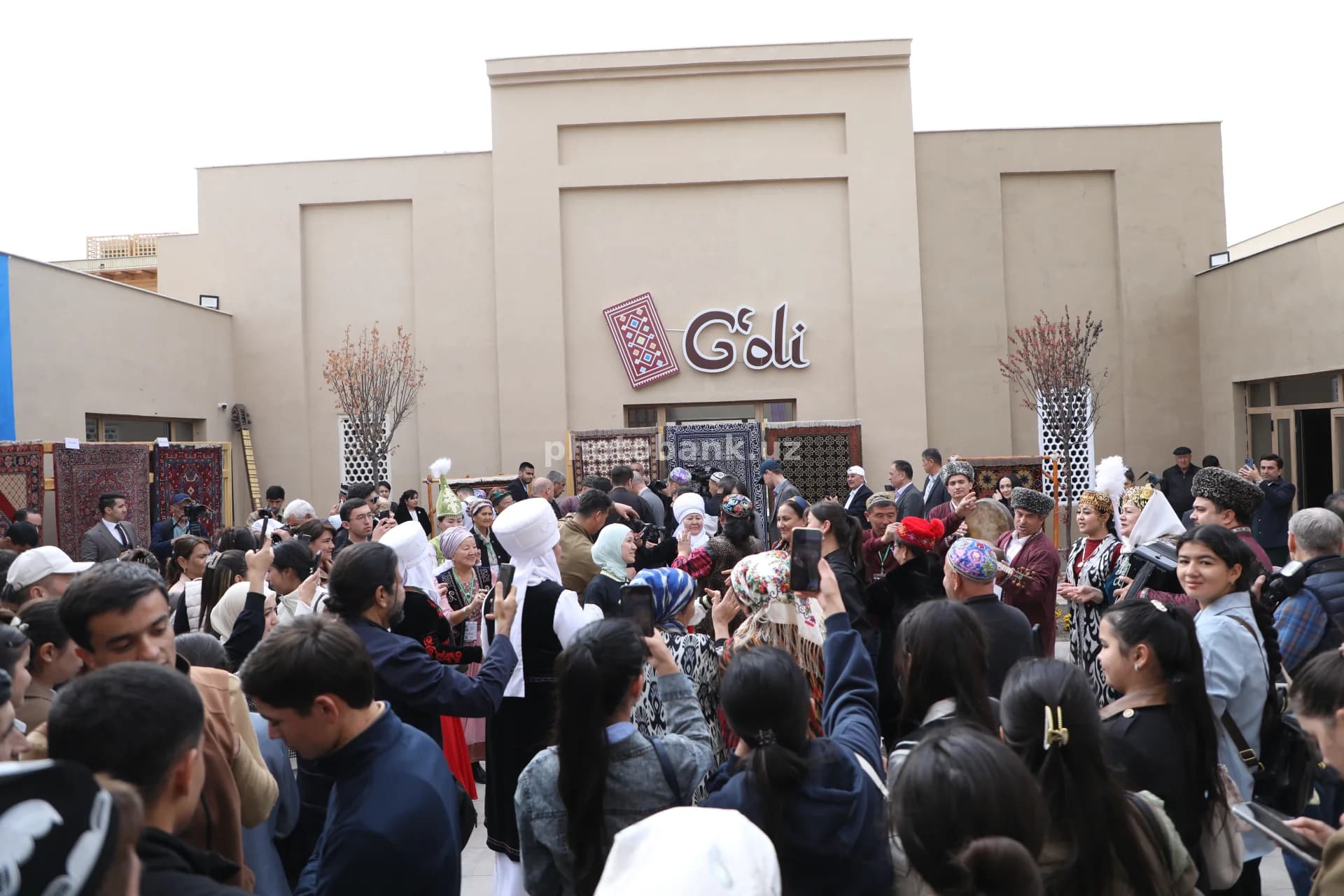 People gather for cultural event