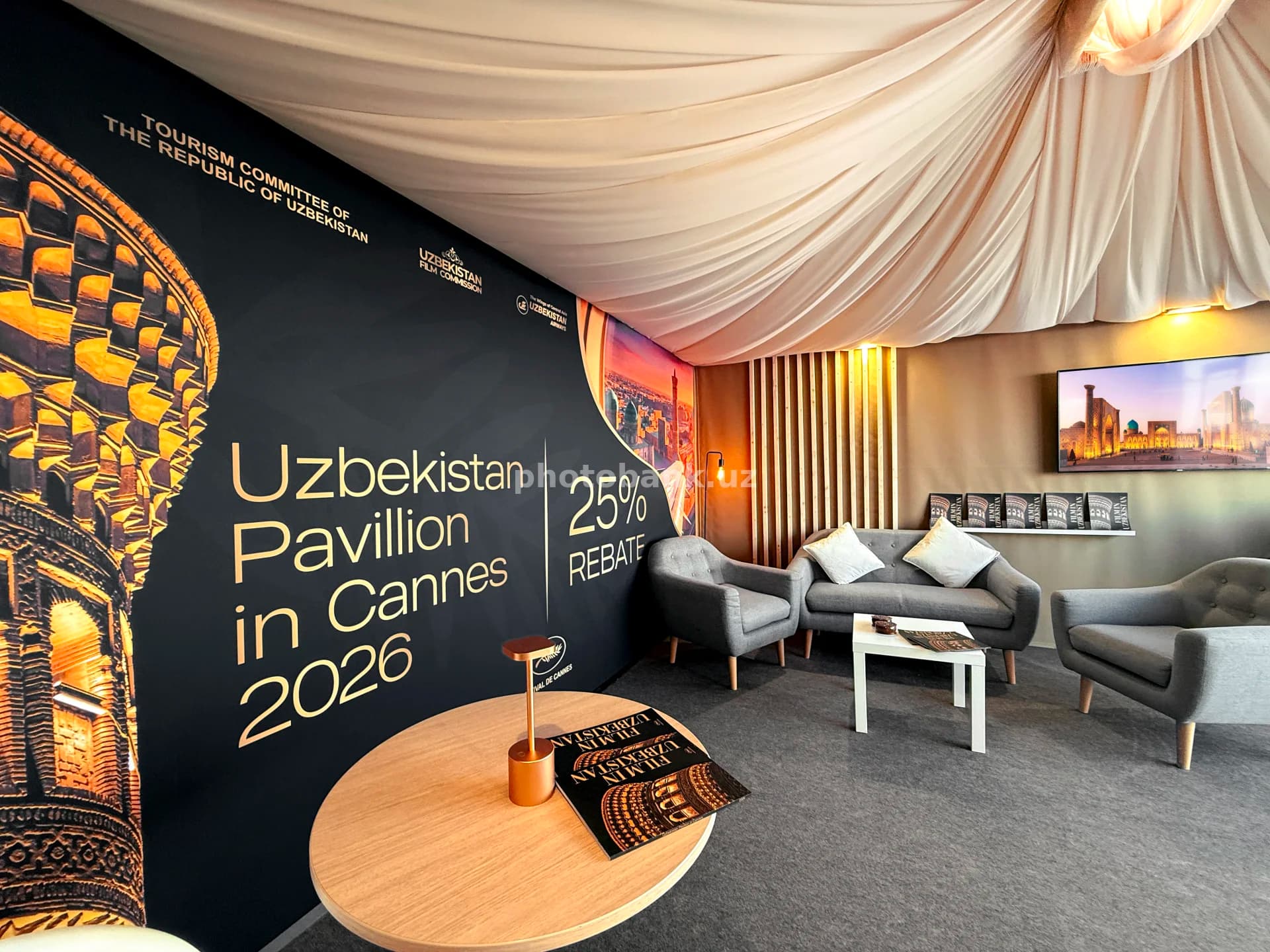 Uzbekistan pavilion promotes film industry