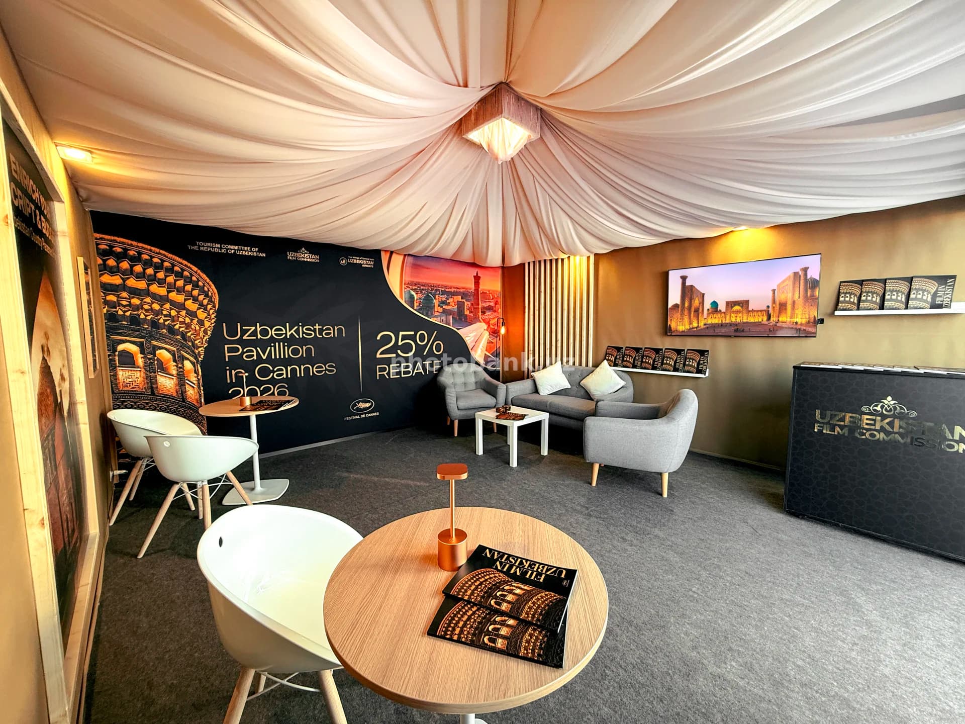 Oʻzbekiston paviloni kino sanoatini targʻib qiladi
