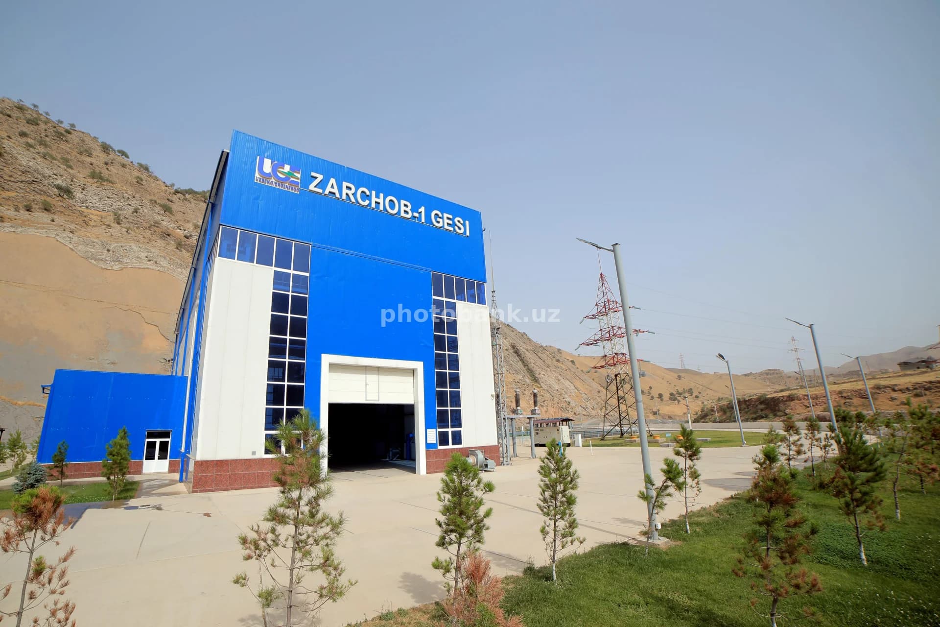 Zarchob-1 gidroelektr stansiyasi binosi