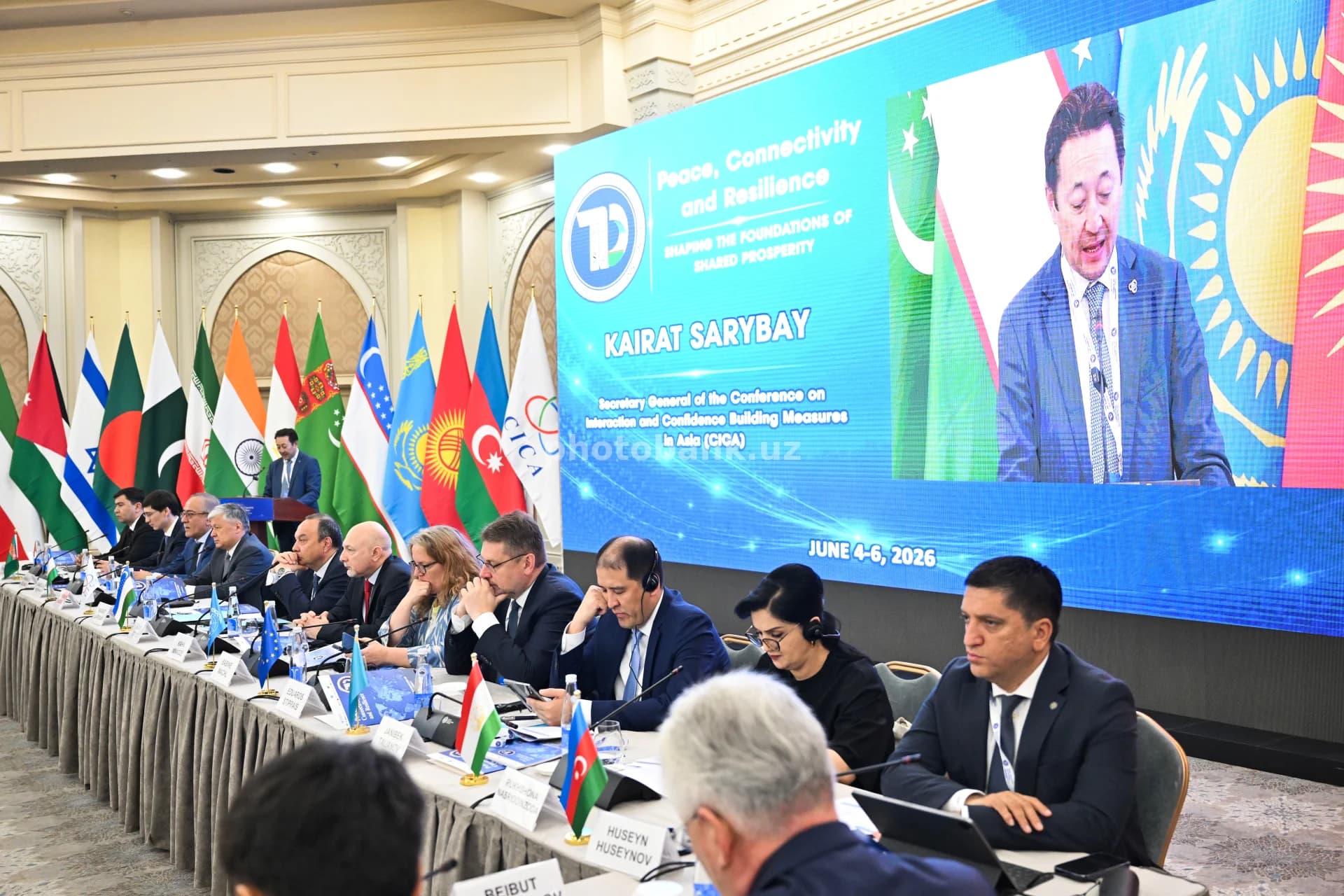 Delegatlar xalqaro diplomatik konferensiyada qatnashadilar
