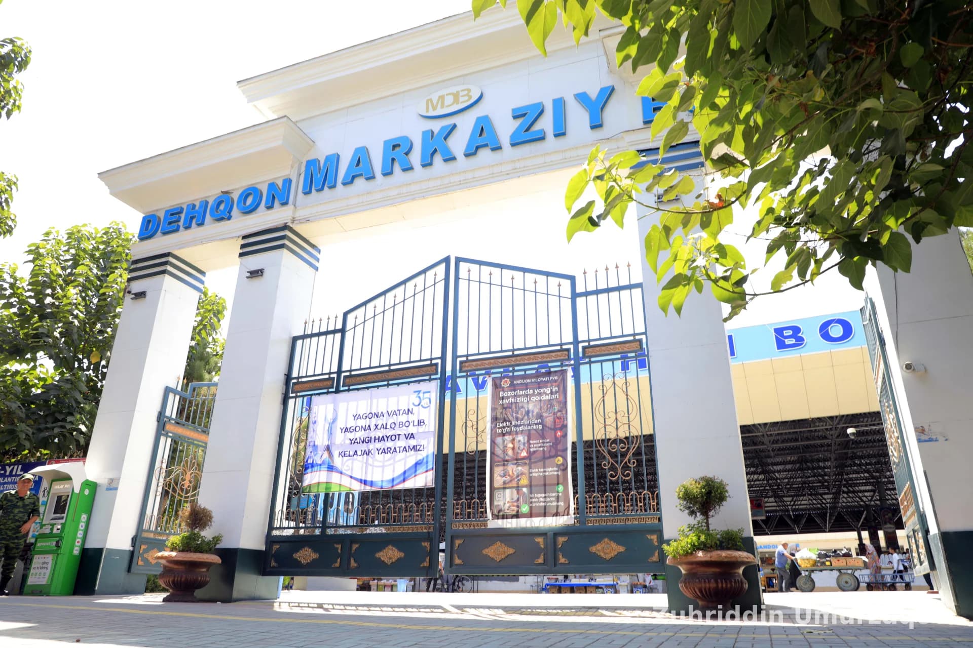 Andijon markaziy dehqon bozorida to‘kinchilik muhiti
