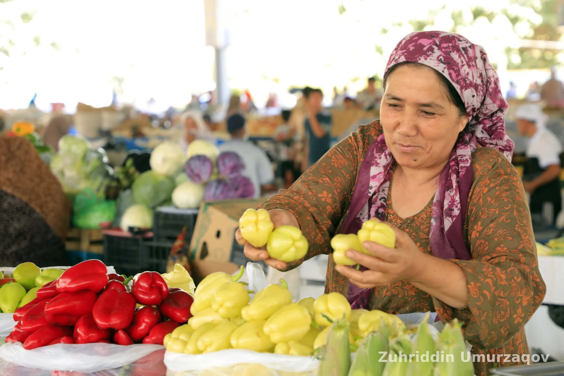 Andijon markaziy dehqon bozorida to‘kinchilik muhiti