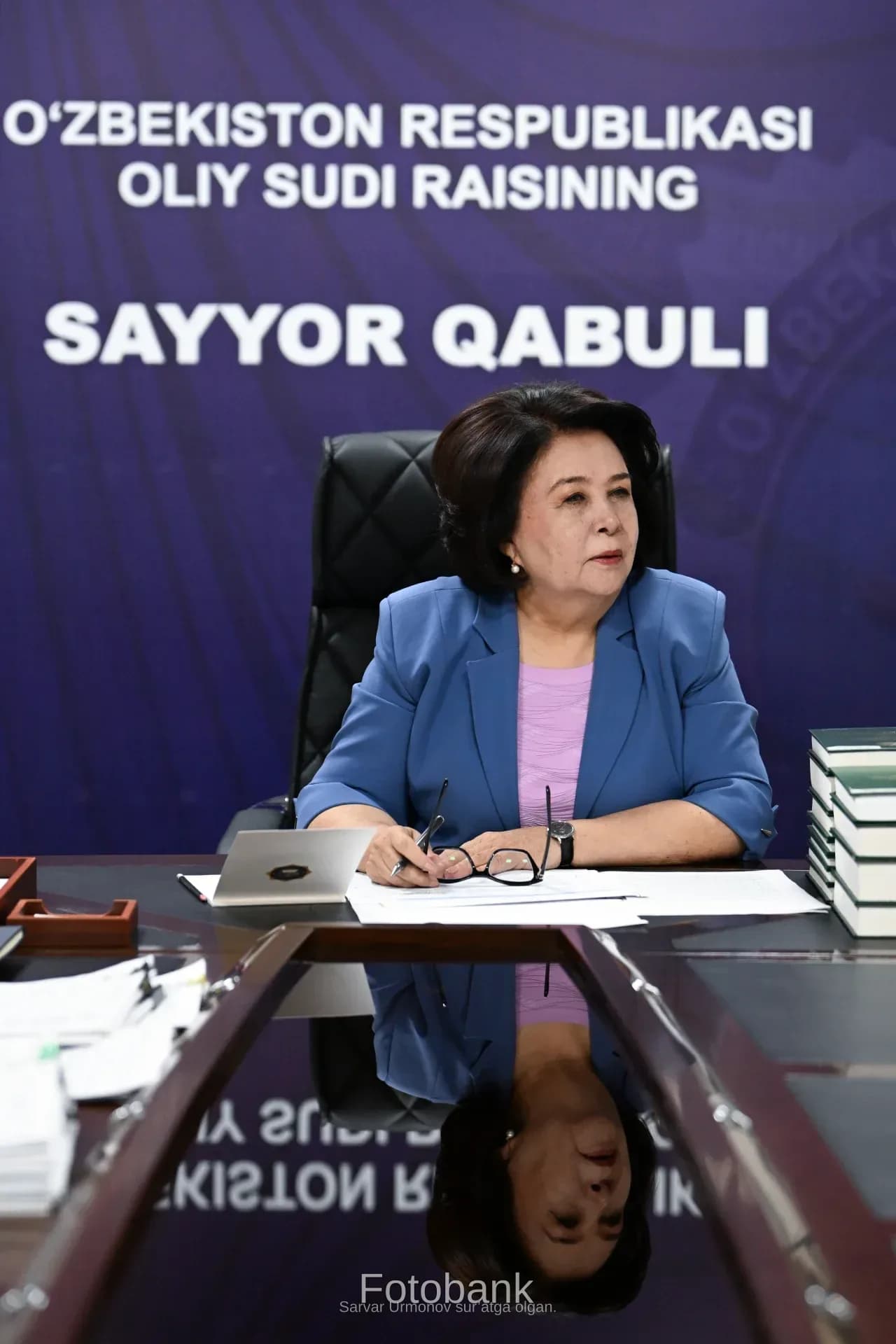 Oliy sud rahbariyati tomonidan o'tkazilayotgan  sayyor qabul