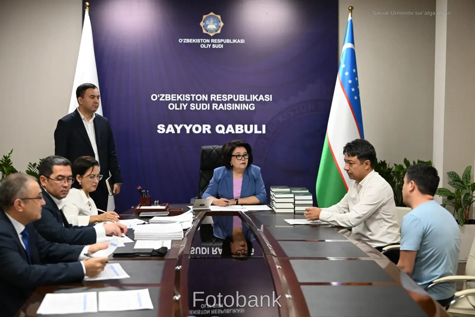 Oliy sud rahbariyati tomonidan o'tkazilayotgan  sayyor qabul