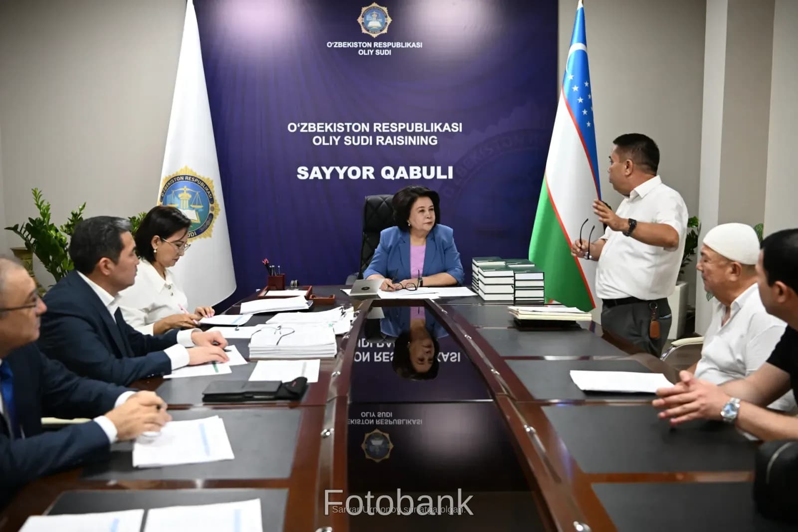 Oliy sud rahbariyati tomonidan o'tkazilayotgan  sayyor qabul