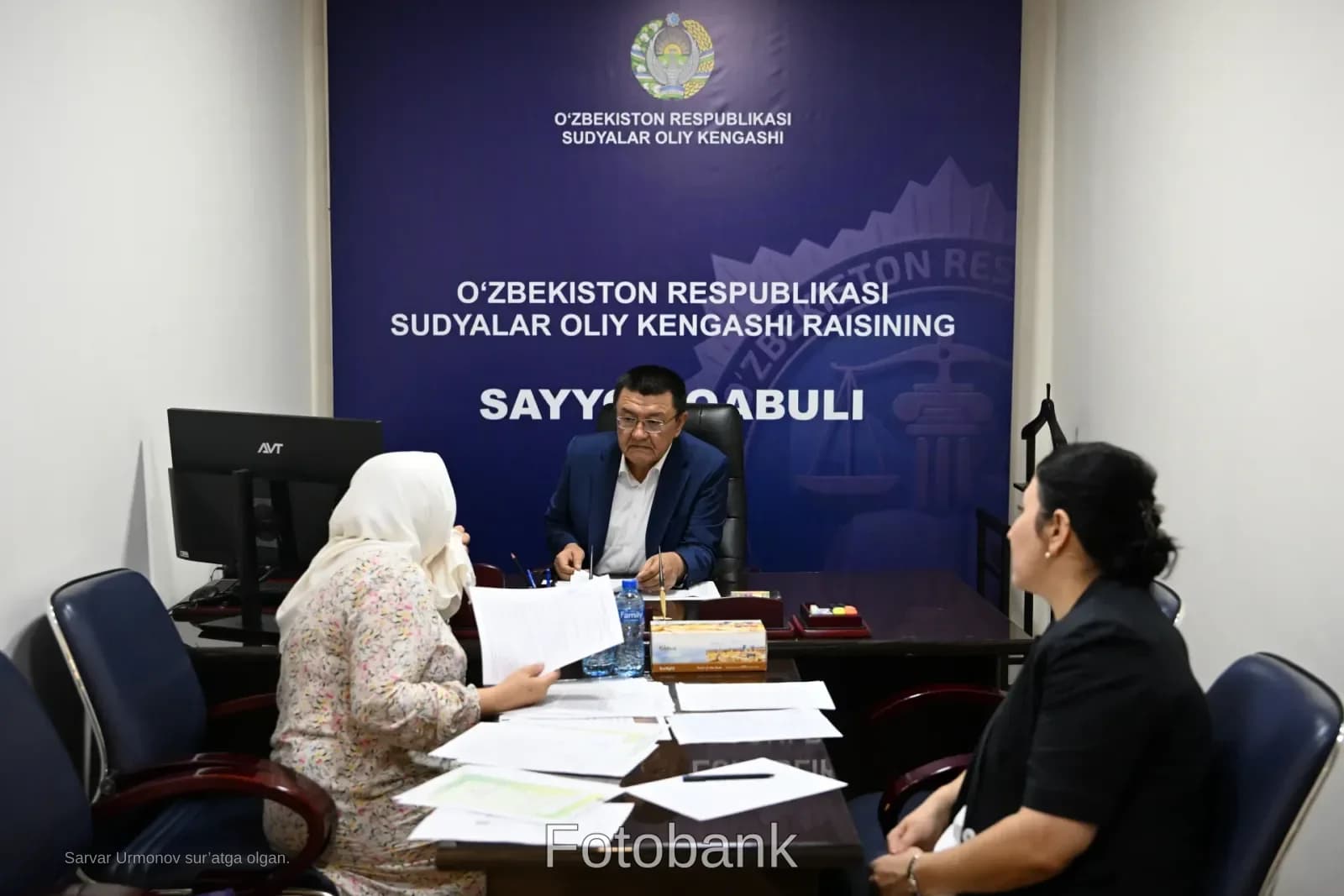 Oliy sud rahbariyati tomonidan o'tkazilayotgan  sayyor qabul
